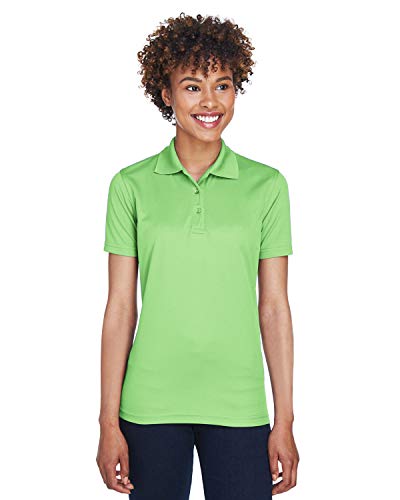 UltraClub Ladies' Cool & Dry Mesh Piqué Polo M LIGHT GREEN