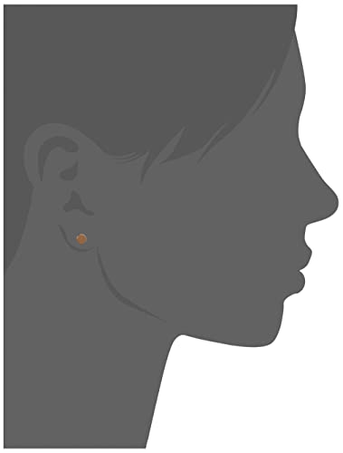 Fossil Women's Rose Gold-Tone Stud Earrings, Color: Rose Gold (Model: JF02397791)