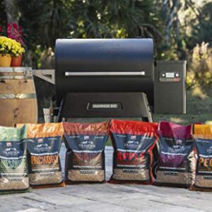 Traeger Grills Hickory 100% All-Natural Wood Pellets for Smokers and Pellet Grills, BBQ, Bake, Roast, and Grill, 20 lb. Bag