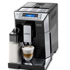 De'Longhi Eletta Digital Super Automatic Espresso Machine with Latte Crema System, Black