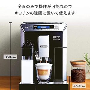 De'Longhi Eletta Digital Super Automatic Espresso Machine with Latte Crema System, Black