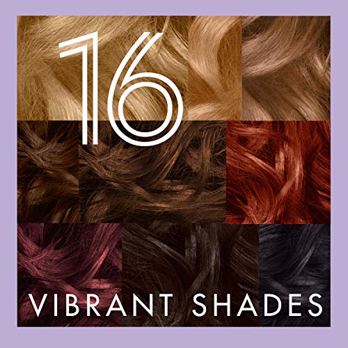 SoftSheen-Carson Dark and Lovely Fade Resist Rich Conditioning Hair Color, Permanent Hair Color, Up To 100 percent Gray Coverage, Brilliant Shine with Argan Oil and Vitamin E, Berry Burgundy