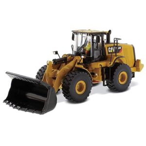 diecast masters 1:50 caterpillar 972m wheel loader | high line series cat trucks & construction equipment | 1:50 scale model diecast collectible | diecast masters model 85927