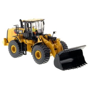 Diecast Masters 1:50 Caterpillar 972M Wheel Loader | High Line Series Cat Trucks & Construction Equipment | 1:50 Scale Model Diecast Collectible | Diecast Masters Model 85927