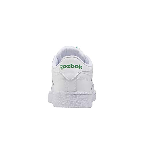 Reebok Men's Club C 85 Fashion Sneaker, white/green, 11 M US