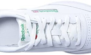 Reebok Men's Club C 85 Fashion Sneaker, white/green, 11 M US