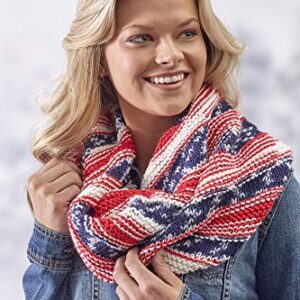 Red Heart Super Saver Yarn E300.3943, Print-Americana