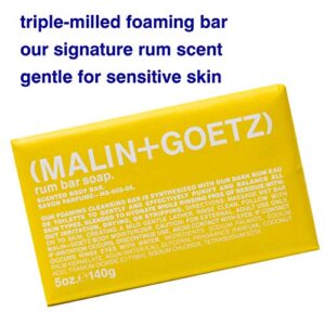 Malin + Goetz Lime Bar Soap- purifies, balances, and cleans skin with natural ingredients for men & women. cleanses all skin types without irritation or dry skin. Cruelty-free, vegan 5 oz