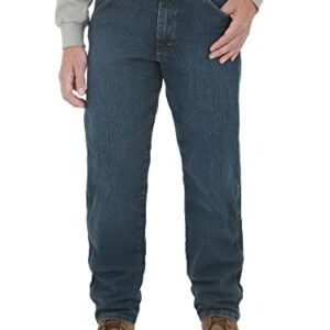 Wrangler Riggs Workwear mens Fr Advanced Comfort Relaxed Fit Jean Work Utility Pants, Midstone, 34W x 32L US