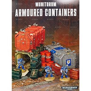 Games Workshop Warhammer 40k Munitorum Armoured Containers