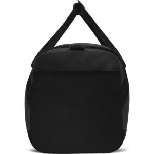 NIKE Brasilia Training Duffel Bag, Black/Black/White, Large