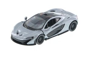 kinsmart mclaren p1 1/36 scale diecast model toy car (gray)