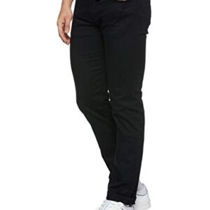 A|X ARMANI EXCHANGE Men's Straight Fit Denim Jeans, Black, 30