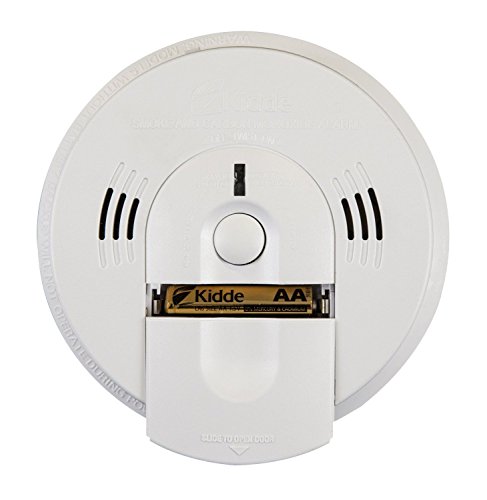 Kidde 6PK KN-COSM-BA Battery-Operated Combination Carbon Monoxide and Smoke Talking Alarm (6 Pack), WHITE