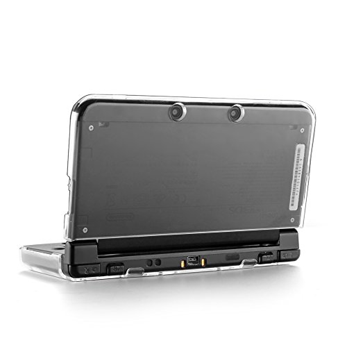 TNP New 3DS Case - Ultra Clear Crystal Transparent Hard Shell Protective Case Cover Skin for New 2015 Nintendo 3DS - [New Modified Hinge-Less Design]