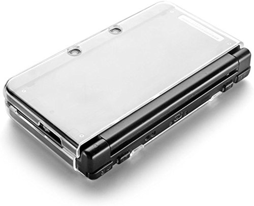 TNP New 3DS Case - Ultra Clear Crystal Transparent Hard Shell Protective Case Cover Skin for New 2015 Nintendo 3DS - [New Modified Hinge-Less Design]