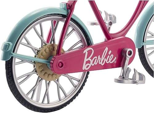 Barbie Bicycle with Basket of Flowers