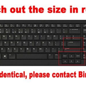 BingoBuy® Ultra Thin Silicone Keyboard Protector Cover Skin Compatible with Alienware 18(2013 Version), Alienware 17 R2 R3(2015/2016 Version), Area-51m 17.3'' (2019 Version) Gaming Laptop (Clear)