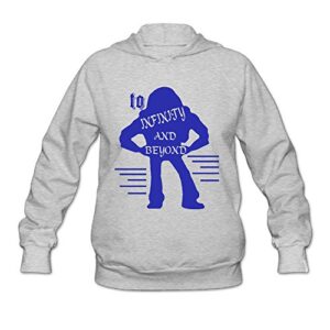 toy story buzz lightyear to infinity and beyond women's hoodie