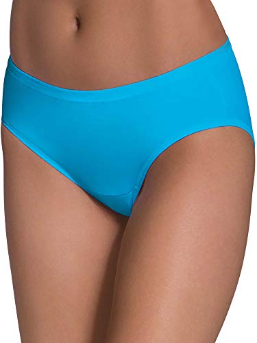 Fruit Of The Loom Women's 6 Pack Comfort Covered Cotton Hipster Panties, Assorted, 5