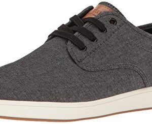 Steve Madden Men's Fenta Fashion Sneaker, Black Fabric, 13