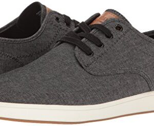 Steve Madden Men's Fenta Fashion Sneaker, Black Fabric, 13