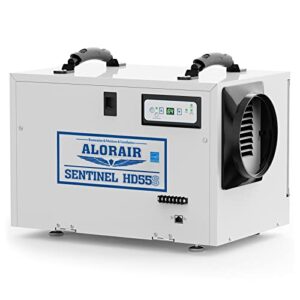 alorair crawl space dehumidifiers 120 ppd moisture removal, energy star certified crawlspace dehumidifiers commercial dehumidifier for basement, auto defrost, cetl listed, 5 years warranty