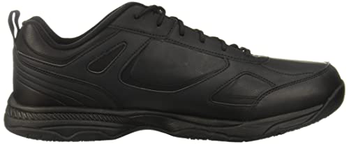 Skechers Men's Dighton Athletic Work Food Service Shoe, Black, 9 Wide