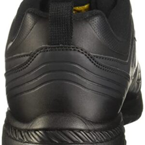 Skechers Men's Dighton Athletic Work Food Service Shoe, Black, 9 Wide