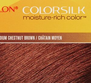 Revlon Colorsilk Moisture Rich Hair Color, Medium Chestnut Brown No. 67, 1 Count