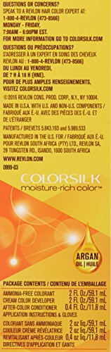 Revlon Colorsilk Moisture Rich Hair Color, Light Golden Blonde No. 100, 1 Count