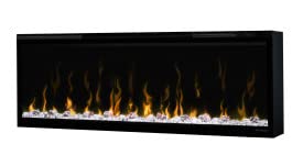 dimplex north america xlf50 ignite xl electric fireplace, black, 50"