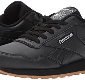 Reebok Men's Classic Harman Run Sneaker, Black/Gum, 13