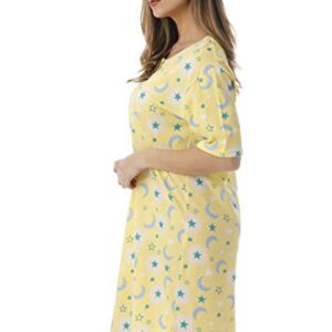 4360-O-10061-3X Just Love Short Sleeve Nightgown / Sleep Dress for Women / Sleepwear, Celestial Glow