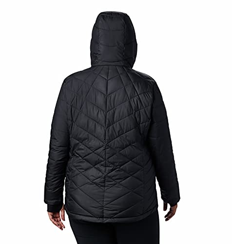 Columbia Women's Heavenly Hooded Jacket, Black, Medium