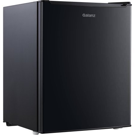 2.7 cubic foot compact dorm refrigerator - (Black)