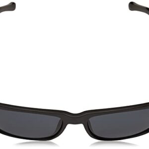 Fossil Men's FOS3061s Rectangular Sunglasses, Matte Black/Gray, 57 mm