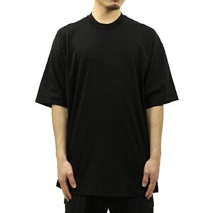pro club men's comfort cotton short sleeve t-shirt, black, large