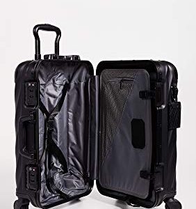 TUMI 19 Degree Aluminum International Carry On Suitcase, Matte Black, One Size