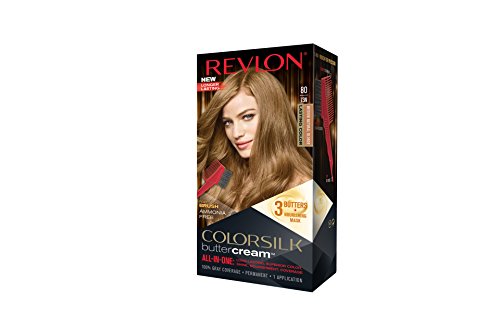 Revlon ColorSilk Buttercream Hair Dye, Medium Natural Blonde