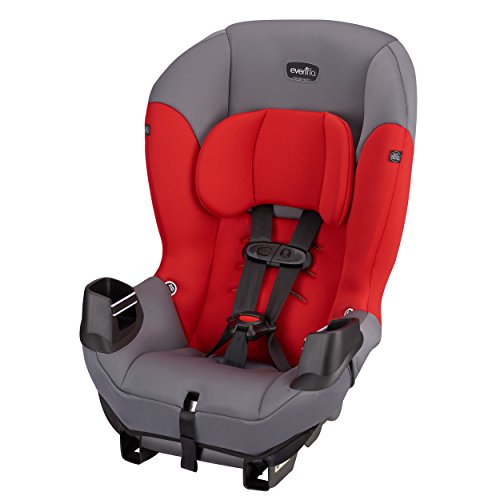 Evenflo Sonus Convertible Car Seat, Lava Red