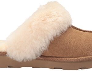 UGG Kids' Cozy II Slipper, Chestnut, 2 M US Little Kid