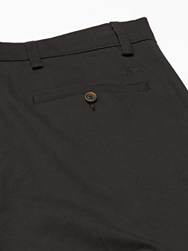 Dockers Men's Classic Fit Easy Khaki Pants (Standard and Big & Tall), Black, 36W x 32L