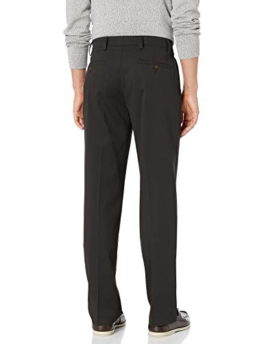 Dockers Men's Classic Fit Easy Khaki Pants (Standard and Big & Tall), Black, 36W x 32L