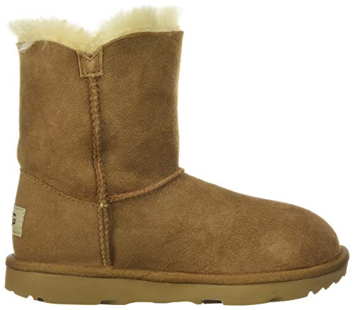 UGG unisex child Bailey Button Ii Boot, Chestnut, 13 Little Kid US