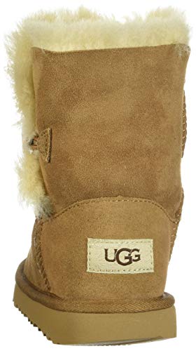 UGG unisex child Bailey Button Ii Boot, Chestnut, 13 Little Kid US