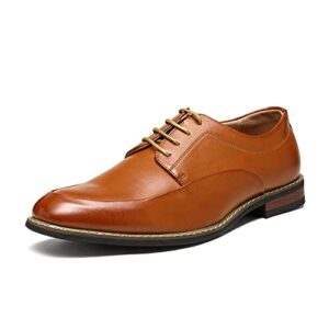 bruno marc men's dress shoes formal oxfords prime-1 brown 15 m us