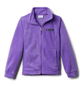 columbia baby girls benton springs fleece jacket, grape gum, 2xs