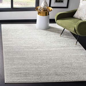 safavieh adirondack collection area rug - 5'1" x 7'6", light grey & grey, modern ombre design, non-shedding & easy care, ideal for high traffic areas in living room, bedroom (adr113c)