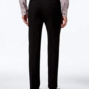 Calvin Klein Men's Slim Fit Dress Pant, Black, 31W x 32L